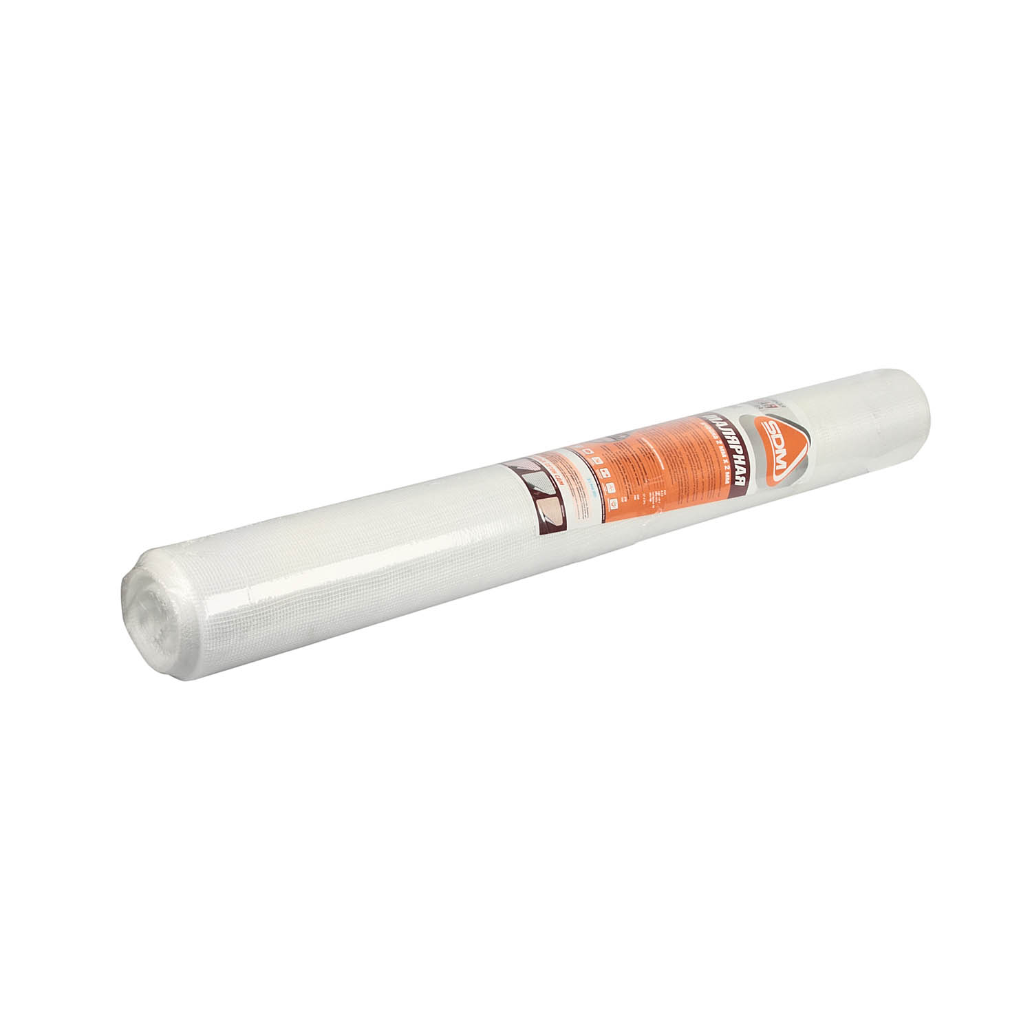 Сетка малярная 1х50 м SD-GLASS, 2х2 мм, 45 г/м², белая