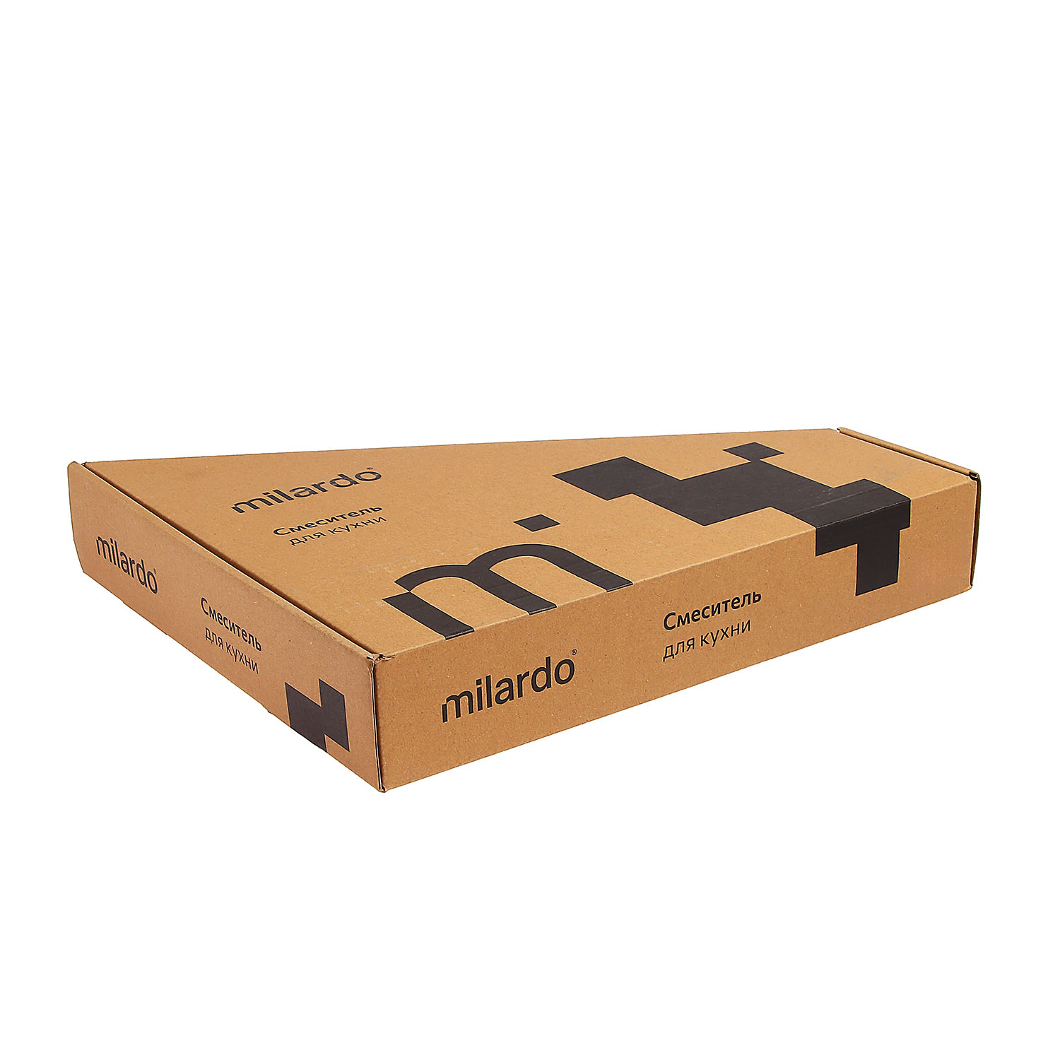 Смеситель для кухни Milardo Poli POLBLJ0M05 высокий излив, черный *1