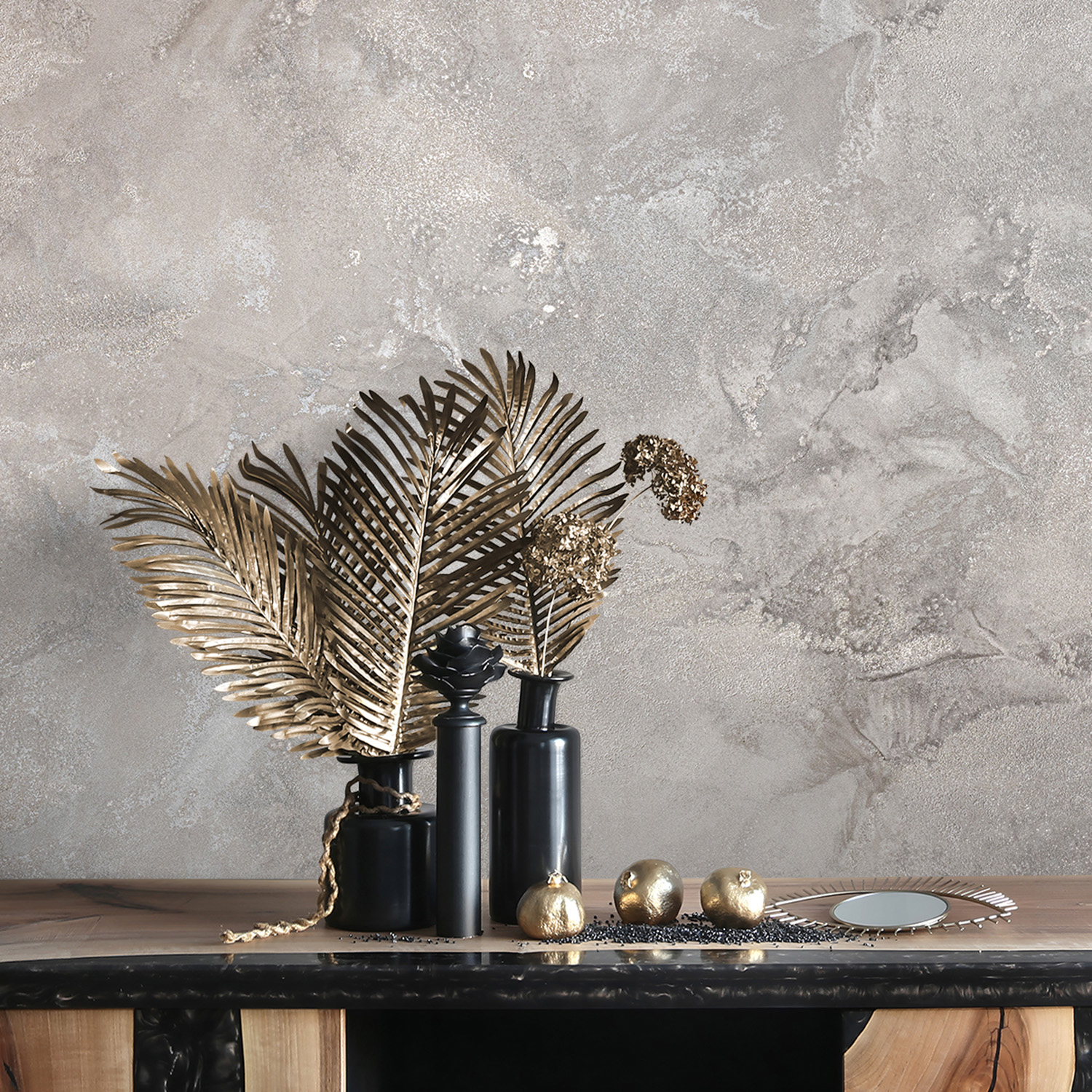 Обои флиз Ateliero Capri (серо-коричн.) 585627 1.06*10м *6