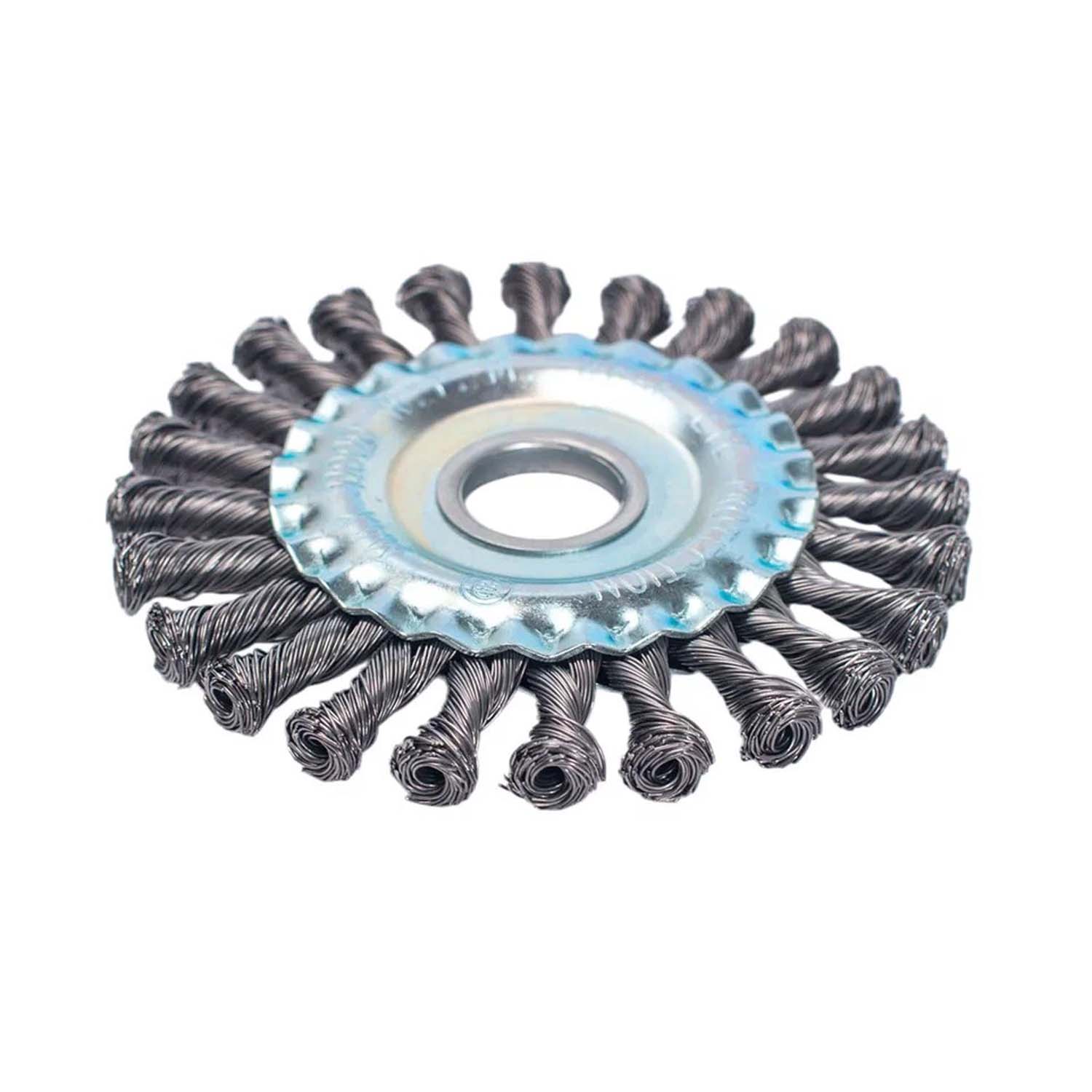 Щетка для УШМ плоская крученая 125мм VIRA арт.575125 *1