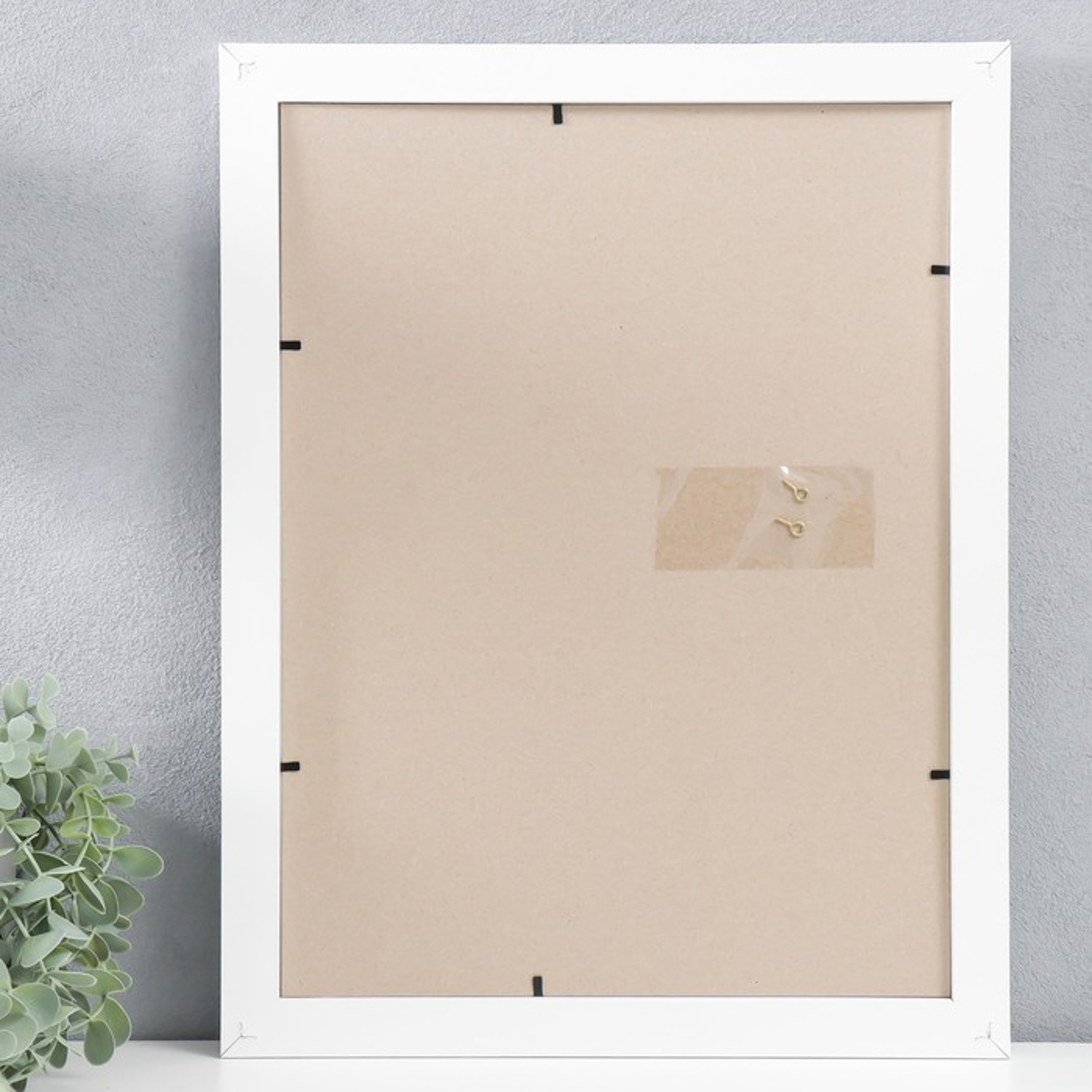 Рамка для фото МДФ 30х40см "Trend", белая (пластиковый экран) 7611912