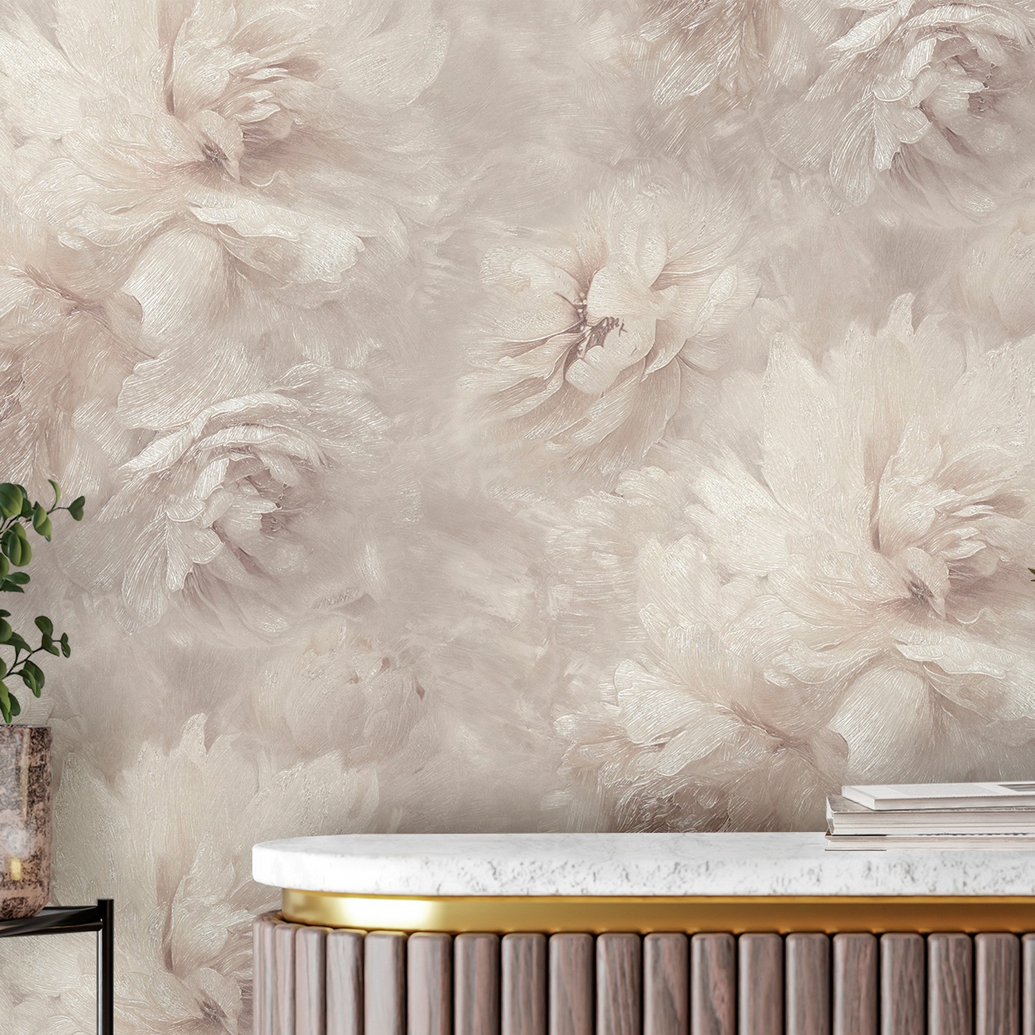 Обои  флиз  Ateliero Bella (беж.) 588691 1.06*10м *6