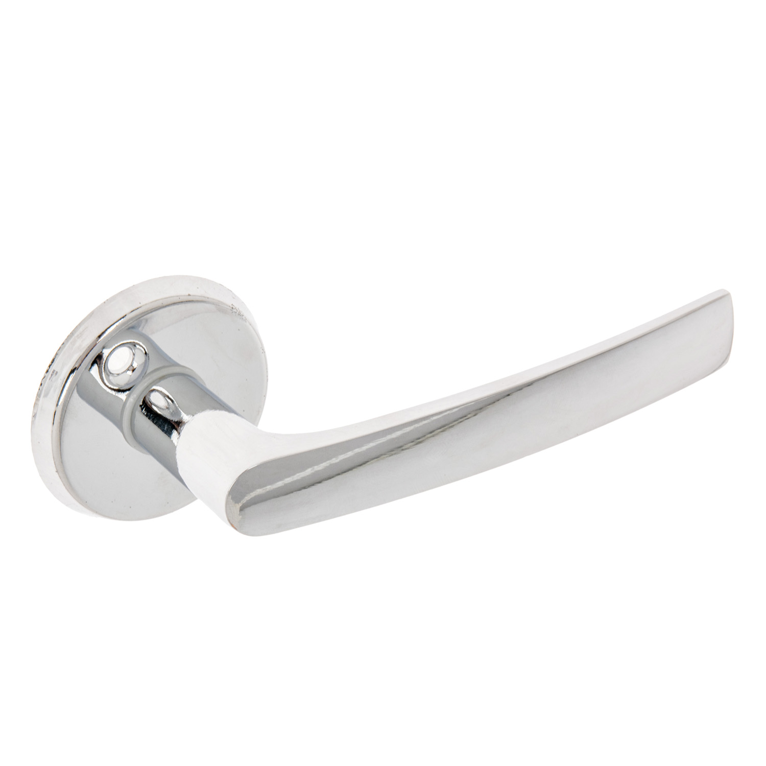 Ручка д/финских дверей ХРОМ H-0661-CR (в комплекте 2шт) Аvers *1/24