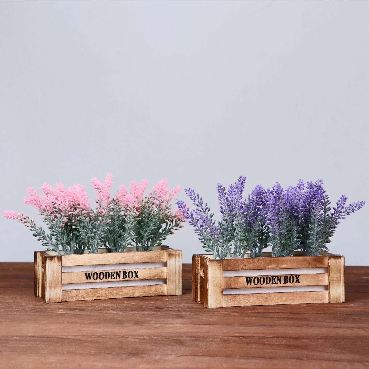 Бонсай "Лаванда в ящичке" 8х16,5х15 см микс  4736462