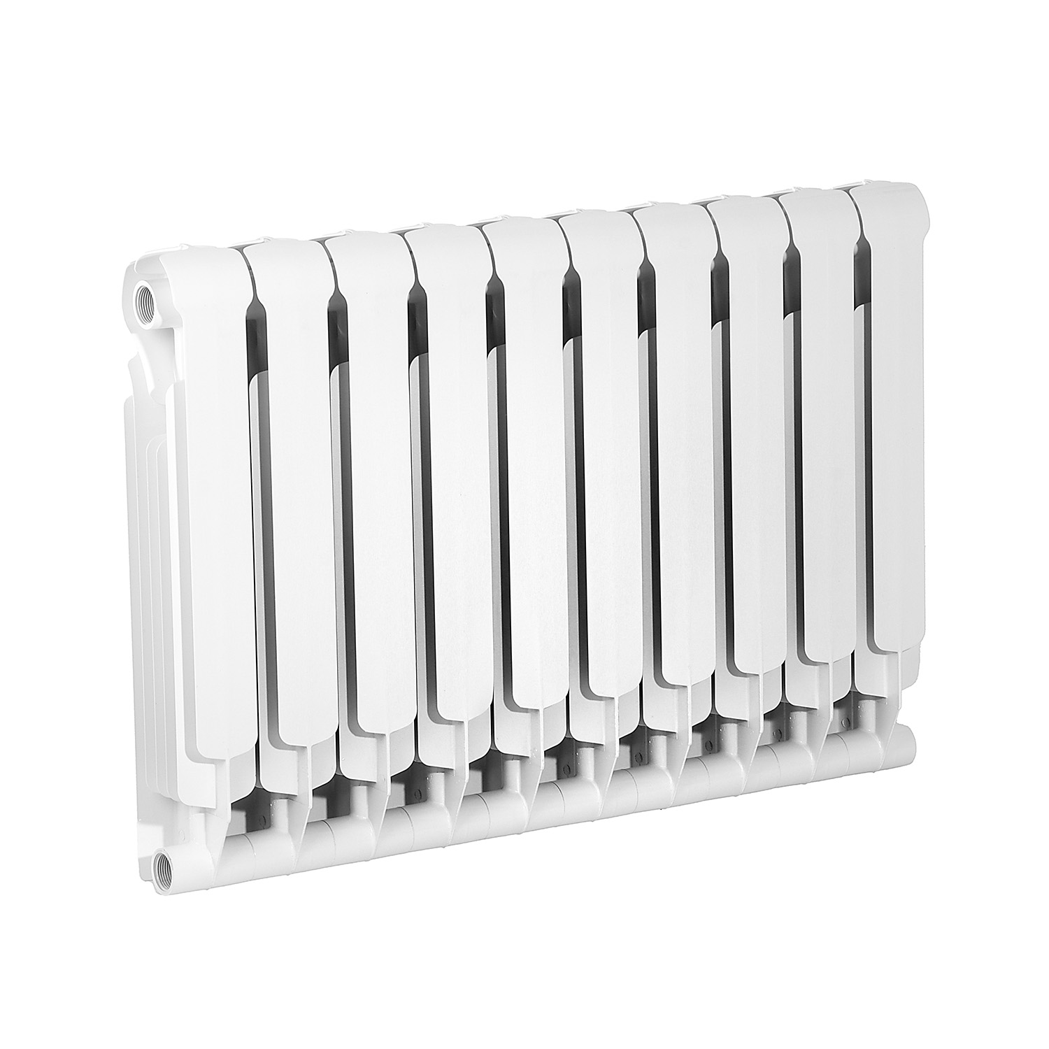 Радиатор биметаллический 10 секций Royal Thermo Indigo Super+, 500 мм, белый