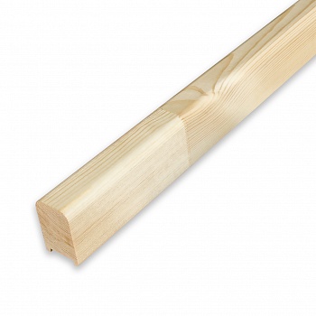 Поручень вертикальный 4х7х300 см Арелан, сосна, сорт экстра