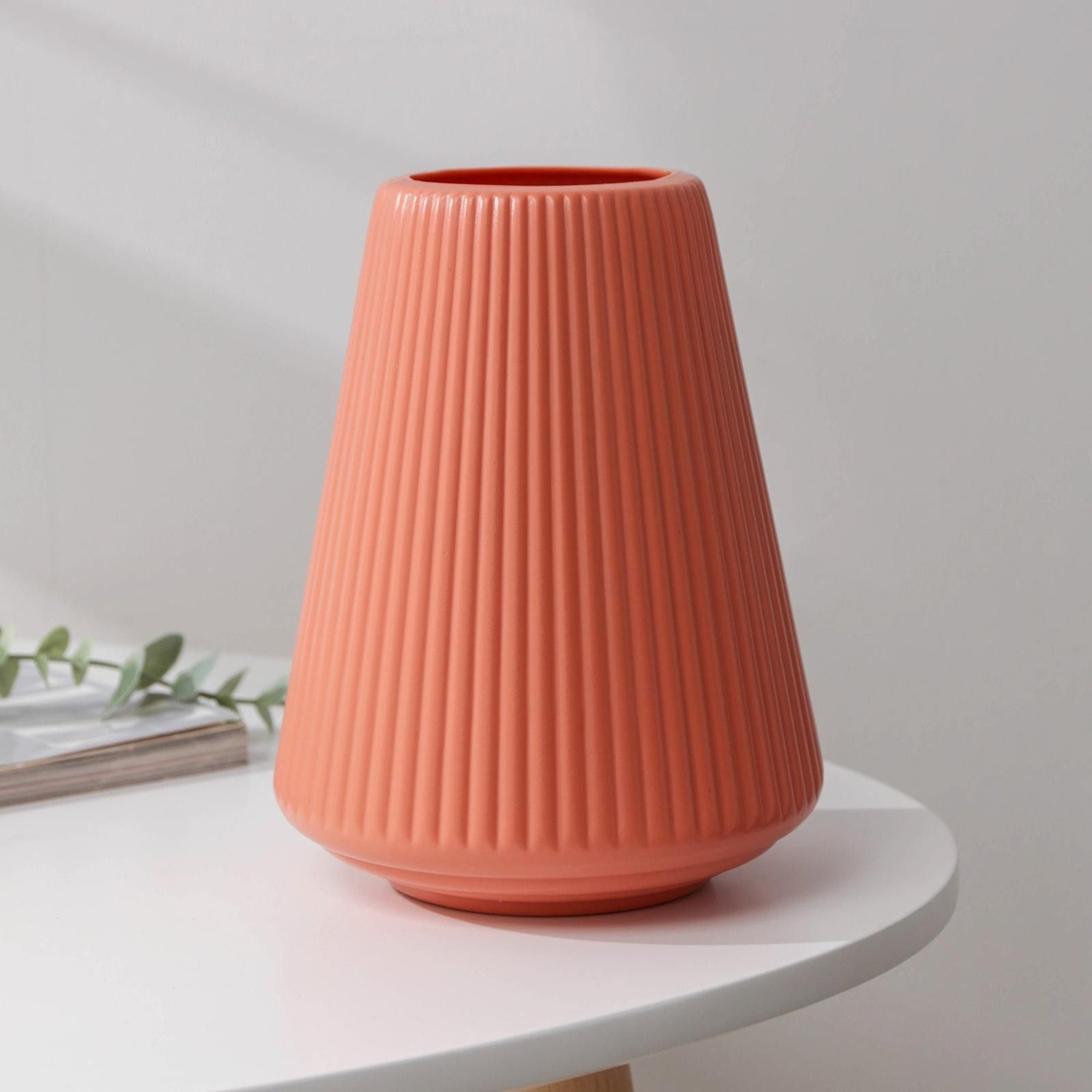 Ваза для цветов 13х17,5 см, цвет МИКС   6907075