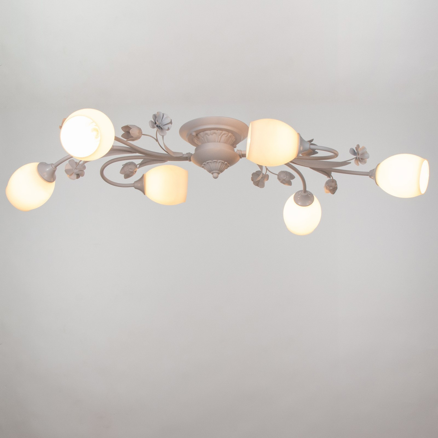 Люстра 2788/6 E27 40Вт белый 90х60х26 см BayerLux 7705062  S=12м2  *1