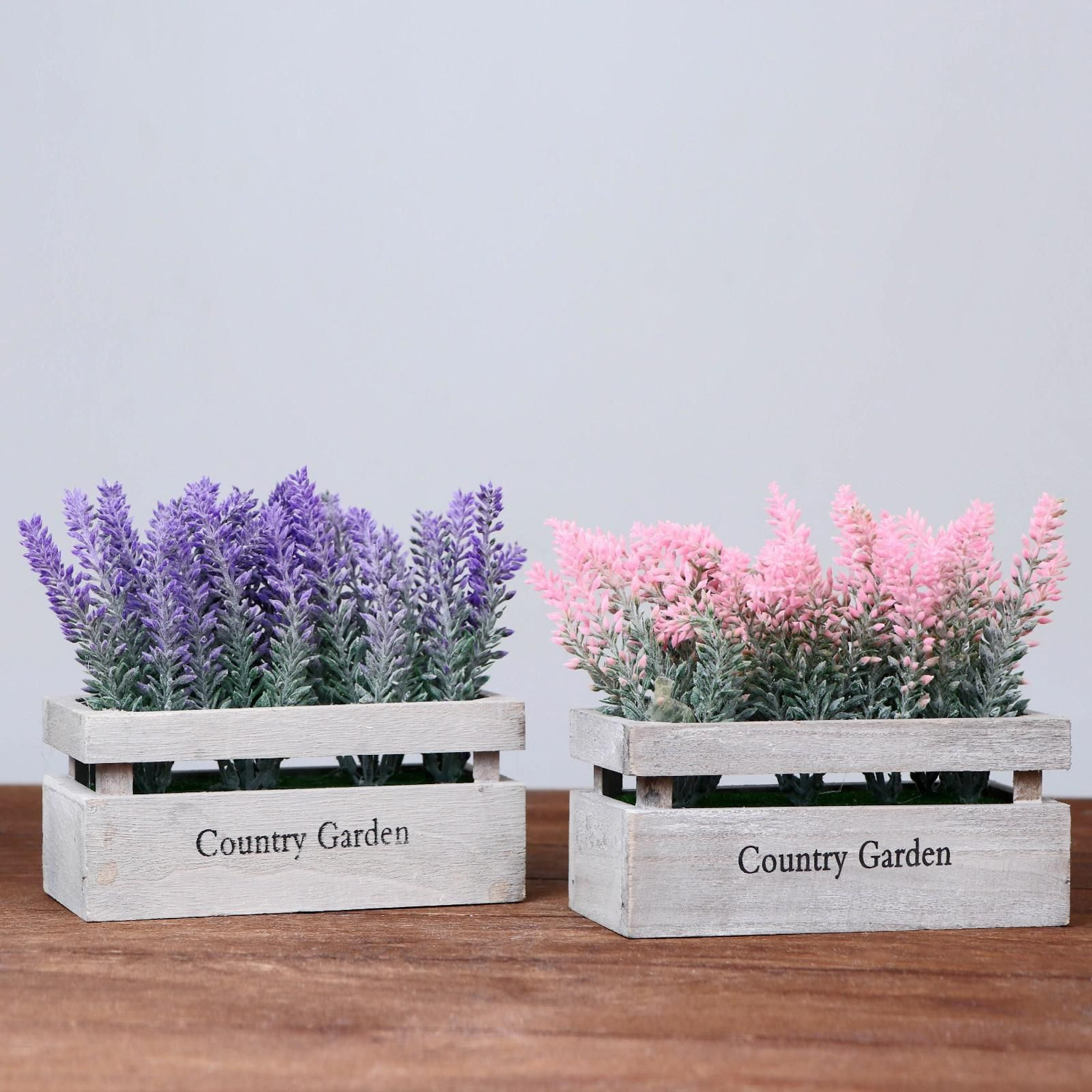 Бонсай "Лаванда в ящичке" 8х16,5х15 см микс  4736462