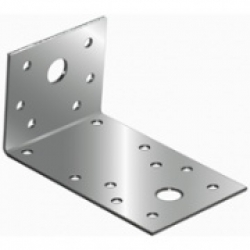 Уголок крепежный ассиметричный  90х55х50мм KUAS-55 *50