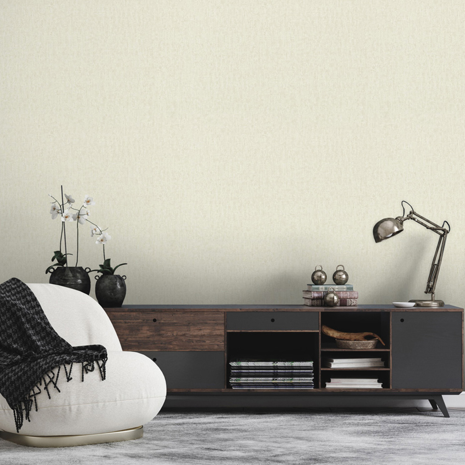 Обои флиз ED Monte Solaro Samui 2 фон (беж.) 9318-01 10.05х1.06м *6