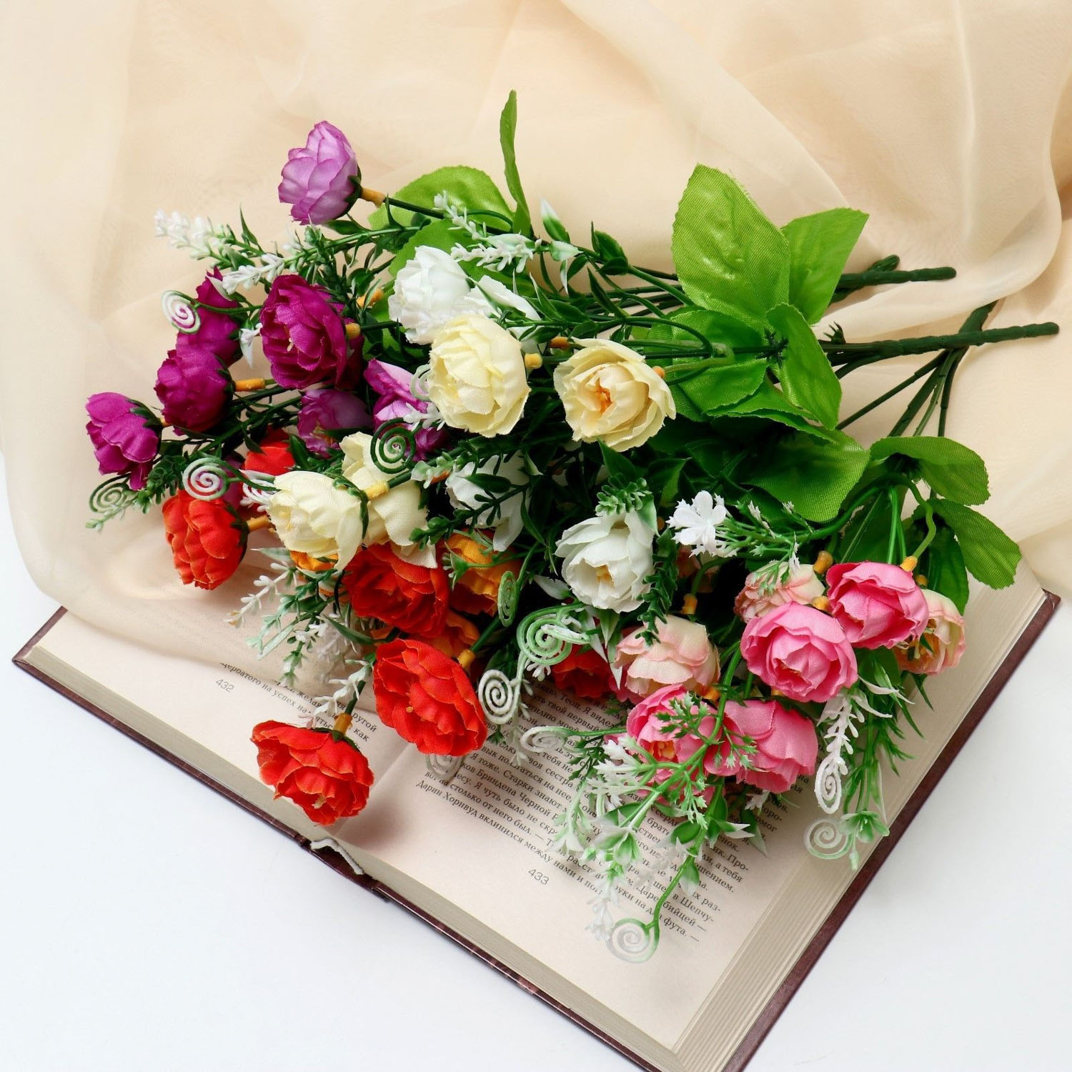 Букет "Купальница" 26 см, микс 3933315