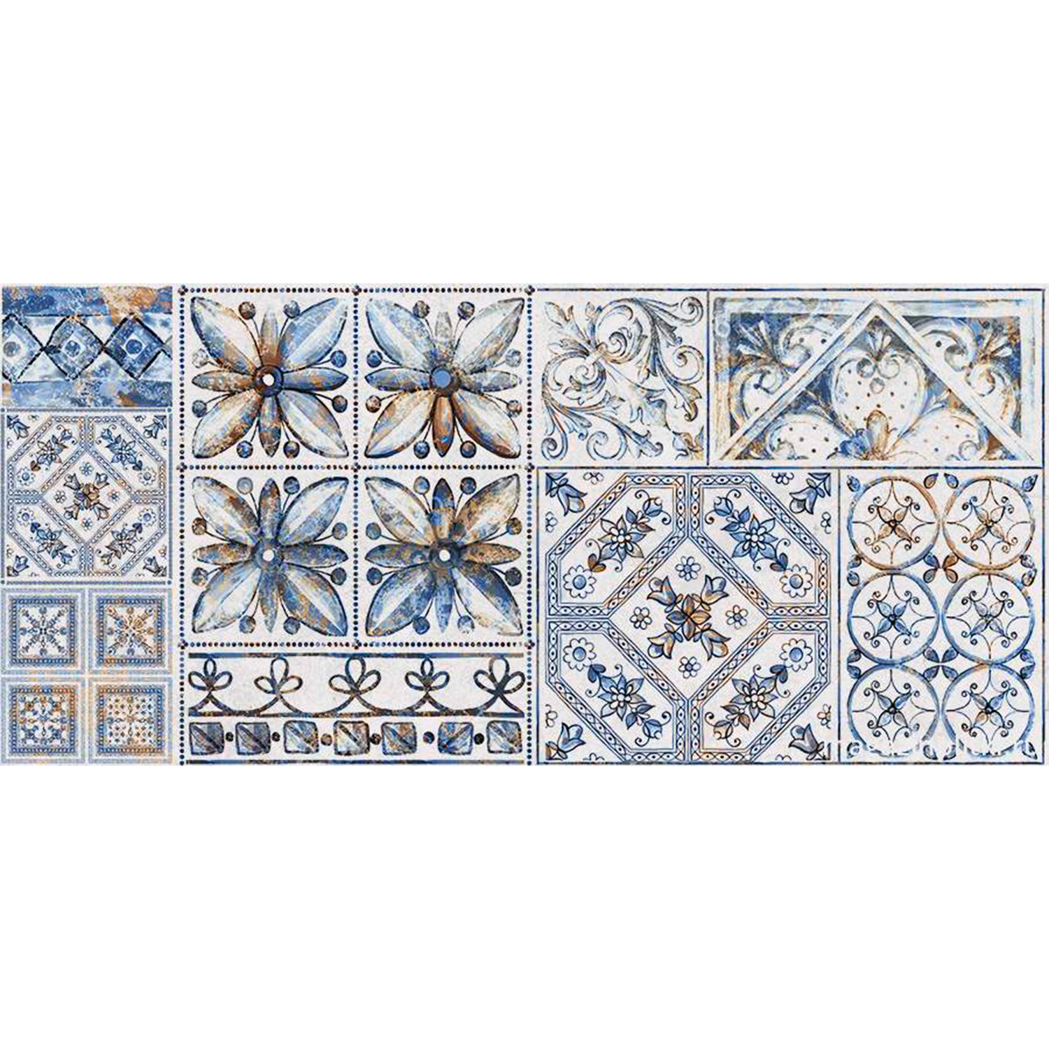 Плитка декоративная Intercerama Viva, 50х23 см, серый