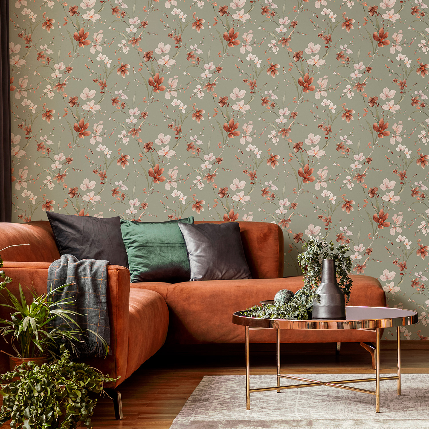 Обои флиз Elysium Виола (зел.) Е203804 1,06*10м *1/4