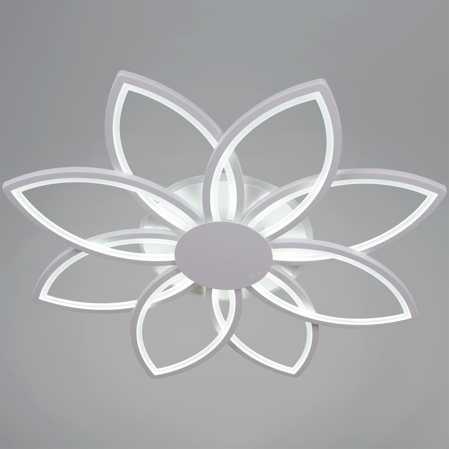 Люстра 09877-0.3-08 WH (RGB) LED ПДУ ИК ПДУ 3000-6200К S=38м2 *1