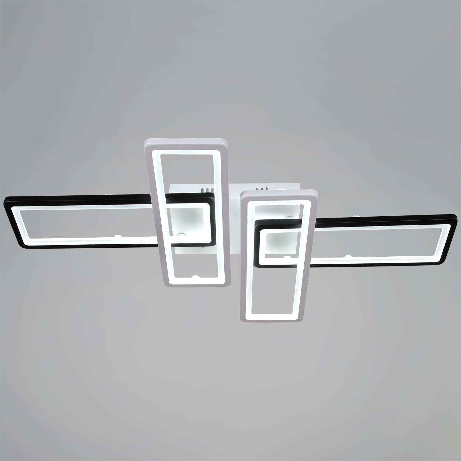 Светильник потолочный светодиодный 03629-0.3-04A WH+BK LED 3000-6500К ПДУ+диммер S=20м2   *1