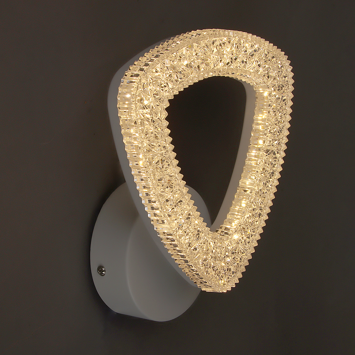 Бра YH1226/1 WT LED 1*8W LED 3000-6500К (l-215; w-175; h-650) б/пульта  VERNER LIGHTING *1