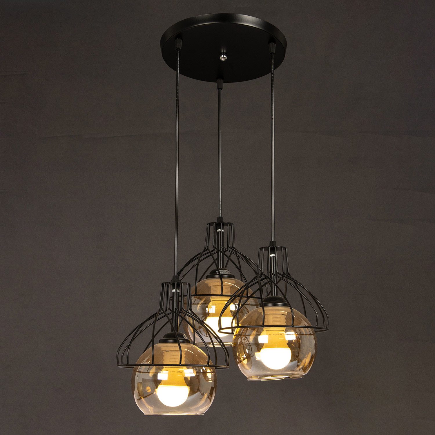 Люстра 03458-0.4-03 BK Е27 S=18м2    *1