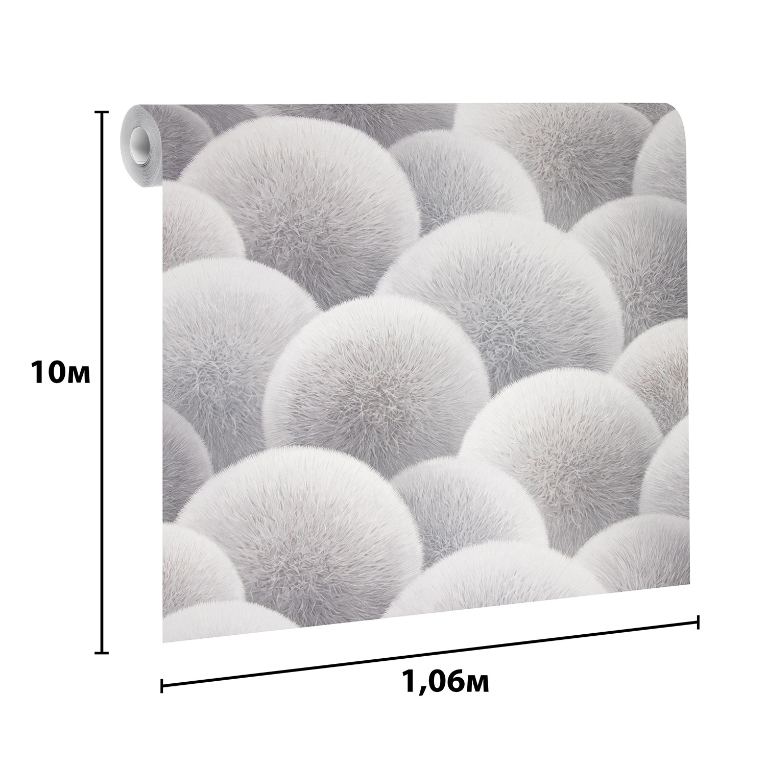 Обои  флиз "Антураж" Puff AN8889-12  10*1,06м *6