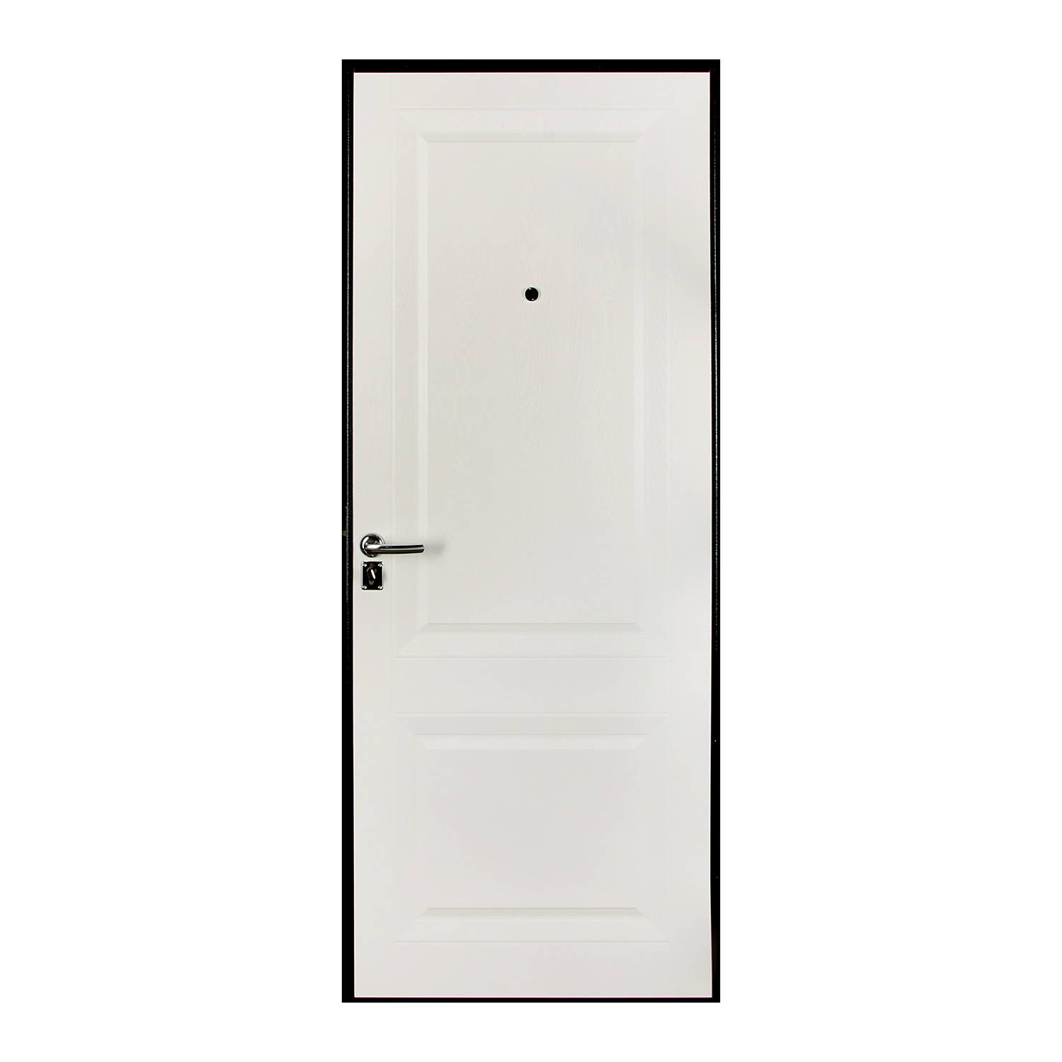 Дверь входная Двери Гуд GOOD LITE-2, 860х2050х50 мм, левая, серебристый антик/белый ясень