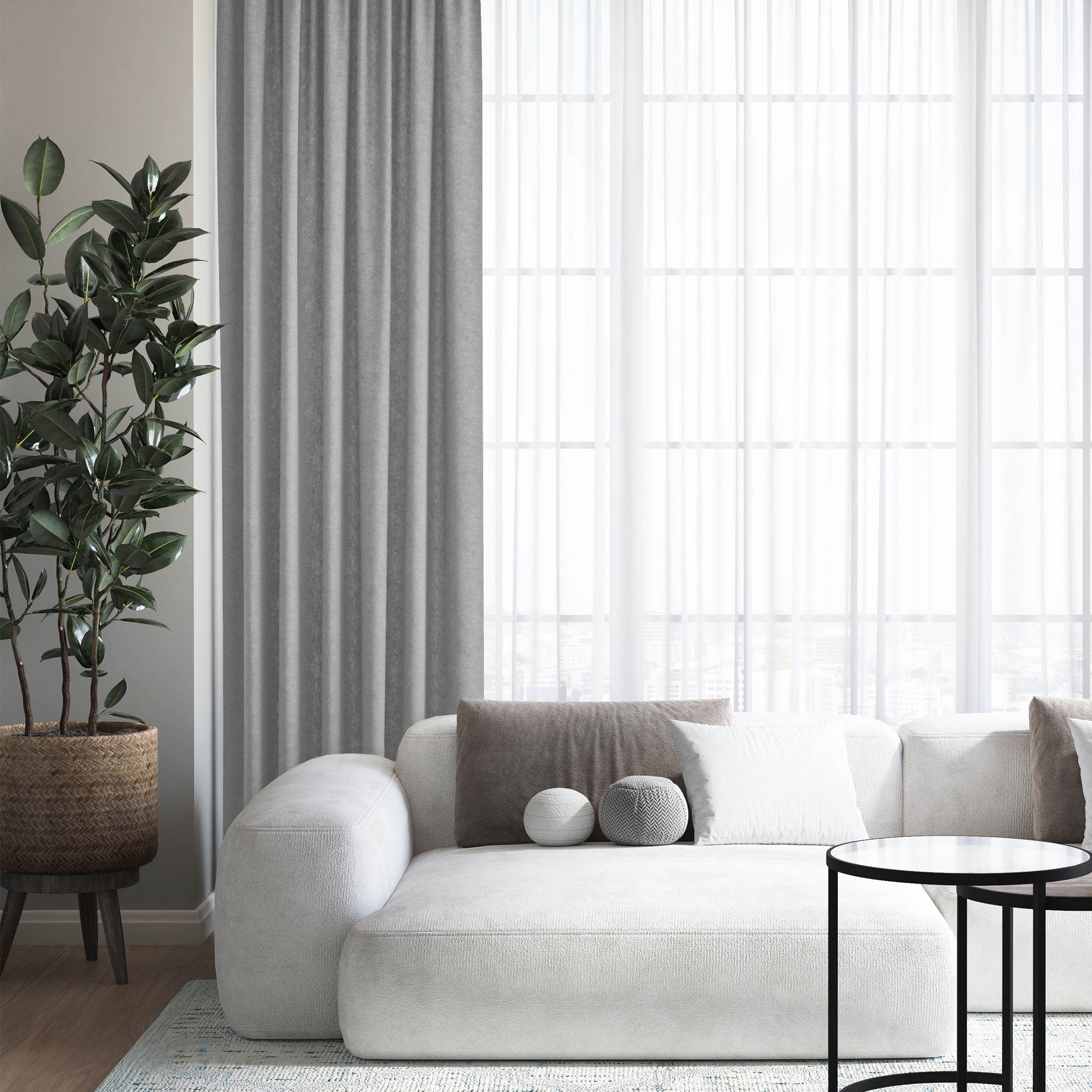 Штора Канвас 150*290см муссон Волшебная ночь *1/5