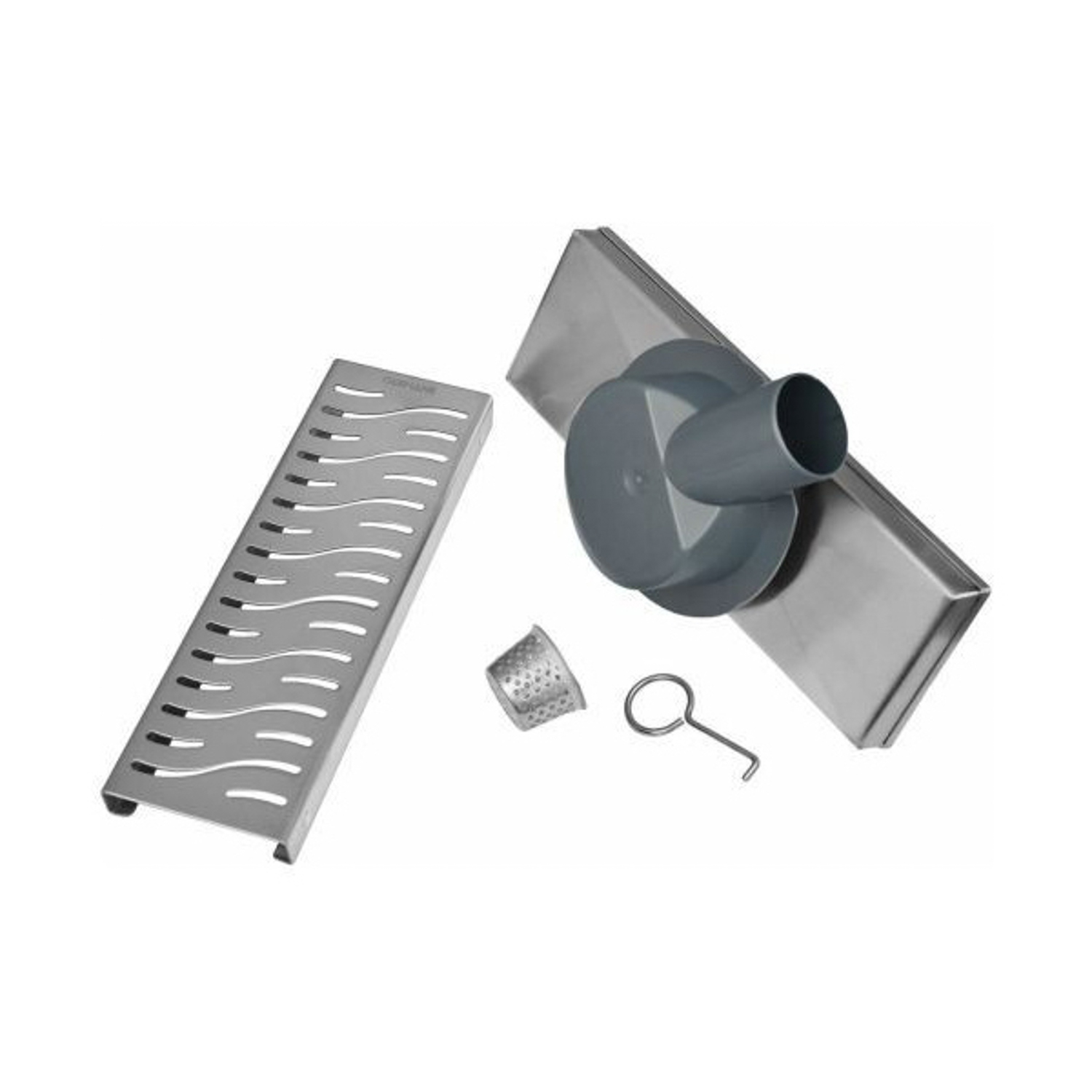 Трап GERHANS для душа c горизонтальным выходом 300х100 мм K80410-30