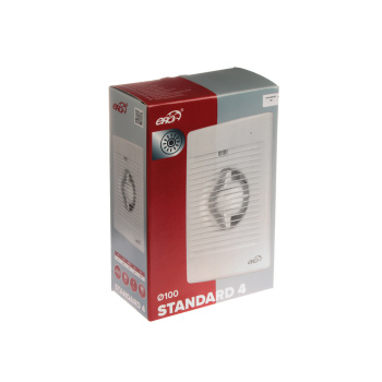 Вентилятор 100 STANDARD 4 ERA (Ø100мм, 100 м3/ч, 180*250мм ) *1/12 Вентилятор 100 STANDARD 4 ERA (Ø100мм, 100 м3/ч, 180*250мм ) *1/12