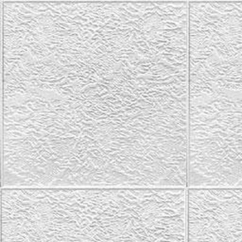 Плитка потолочная 50х50 см Рустик-Путс, 2 м², белый