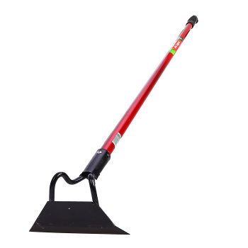 Тяпка нерж/сталь раб часть 170*145 с метал. черенок (2150-Ч) ЦИ   *1/5