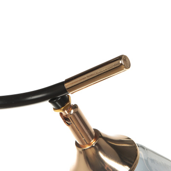 Люстра N4202/2 COFFEE+FGD 2*40W  E27 (L=600; w-600; h-230)  VERNER LIGHTING *1