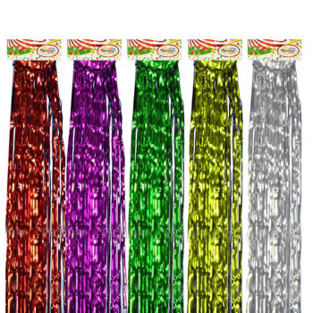 Дождик тонкий цветной 2м