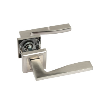 Ручка раздельная НИКЕЛЬ матовый A 201 SN Фабрика Замков *1/5/20