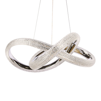 Люстра 9233/96W Chrome  450 мм 3 реж., пульт S=16м2  VERNER LIGHTING *1