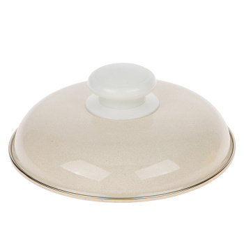 Кастрюля эмалированная 2,0л d160мм металл.кр.с пл.р.,об.нерж., с Деколью С-4210АП2/4 *1/8