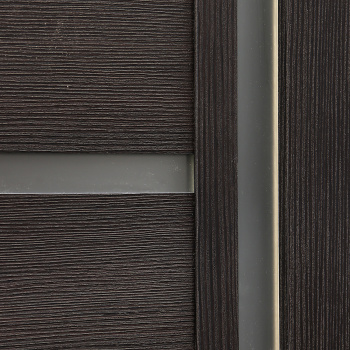 Дверь межкомнатная остеклённая ЦАРГИ ПВХ COMFORT-6 Венге 3D 600мм BROZEX-WOOD  *1