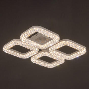 Люстра 09848-0.3-04A WH LED ПДУ+диммер S=14м2 *1 Люстра 09848-0.3-04A WH LED ПДУ+диммер S=14м2 *1