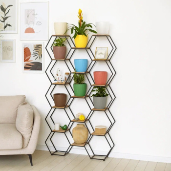 Кашпо пластм. "Эви" 3,0л d175мм выс.155мм Желтый AME-3-07 ("VipSet") *1/12