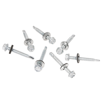 Саморезы кровельные BROZEX 6,3*51 цинк (1500шт) промтара к *1