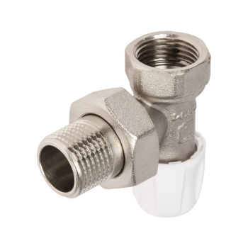 Клапан радиаторный запорный СТМ Термо, 1/2", угловой