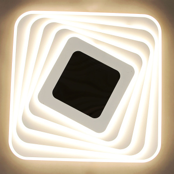 Светильник светодиодный акриловый 500мм 240W H2013 120W*2 white 500 мм с пультом *1