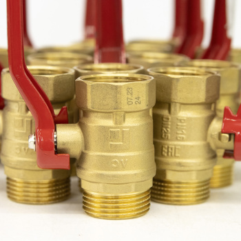 Кран шаровый 1" (Ø25) М/П ручка STI 11Б27п1 (9589) *1/50