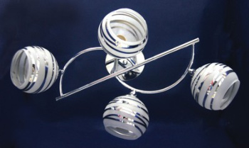 Люстра К0718/4  Космос  4*60W E27 (h=240, w=340, l=560) VERNER LIGHTING *1