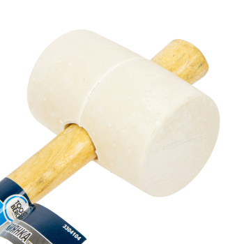 Киянка белая дер. лакирован.ручка 900гр "Toolberg" (арт.3304104) *1/6/24