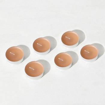 Набор чайных свечей ароматизированных "Корица" в подарочной коробке, 6 шт 4820501