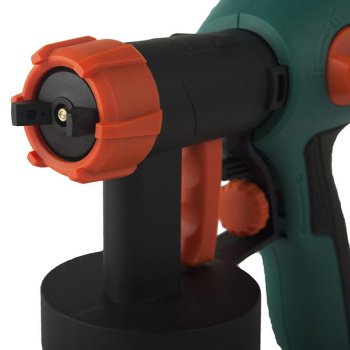 Краскопульт электрич. 400Вт 700мл/м вязк.кр 35DIN/сек сопло2,8мм бак0,8л SG9641 STURM *1/4 Краскопульт электрич. 400Вт 700мл/м вязк.кр 35DIN/сек сопло2,8мм бак0,8л SG9641 STURM *1/4