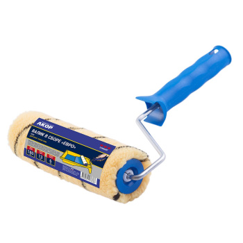 Валик  Полиэстер 180мм "Евро" d-6мм, тигр (Акор) *1/40