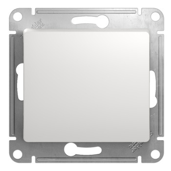 Механизм выключателя "Glossa" 1-кл. белый GSL000111 *1/20