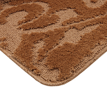 Коврик д/ванной Bombini "Classic" Комплект:(60см х 100см)+д/туалета Св.-коричневый CLT 201807 *1/25