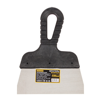 Шпатель нерж.сталь 150мм пластм.ручка "Korvus" (арт1205015) *1/48 Шпатель нерж.сталь 150мм пластм.ручка "Korvus" (арт1205015) *1/48