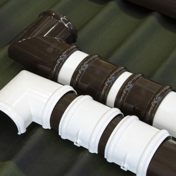 Угол желоба 90° ТехноНиколь, 120 мм, темно-коричневый